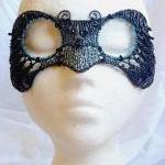 Jackdaw Ladies Masquerdae Mask, Handmade